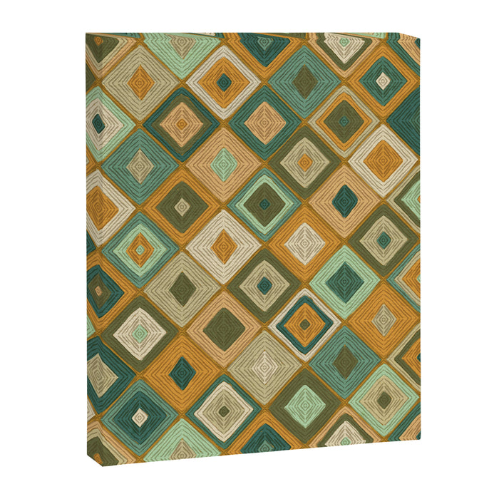 Hand-drawn Quilt #6 Canvas Print Gallery Image 1