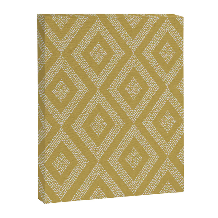 Hand-drawn Rhombus Pattern #1 Canvas Print Gallery Image 1