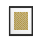 Hand-drawn Rhombus Pattern #1 Framed Art Print Gallery Image 5