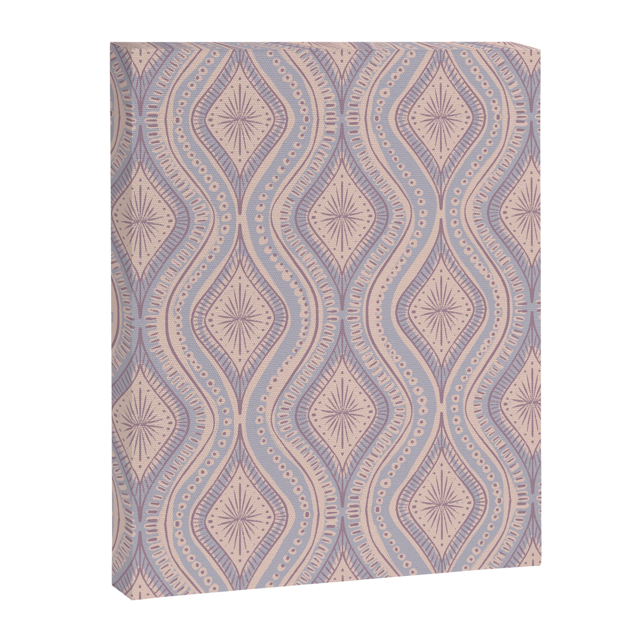 Hand-drawn Symmetrical Pattern #1 Canvas Print Gallery Image 8