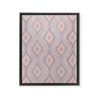 Hand-drawn Symmetrical Pattern #1 Framed Canvas Print Gallery Image 8