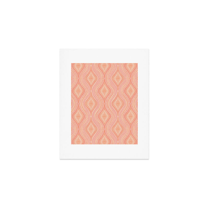 Hand-drawn Symmetrical Pattern #2 Art Print Gallery Image 1