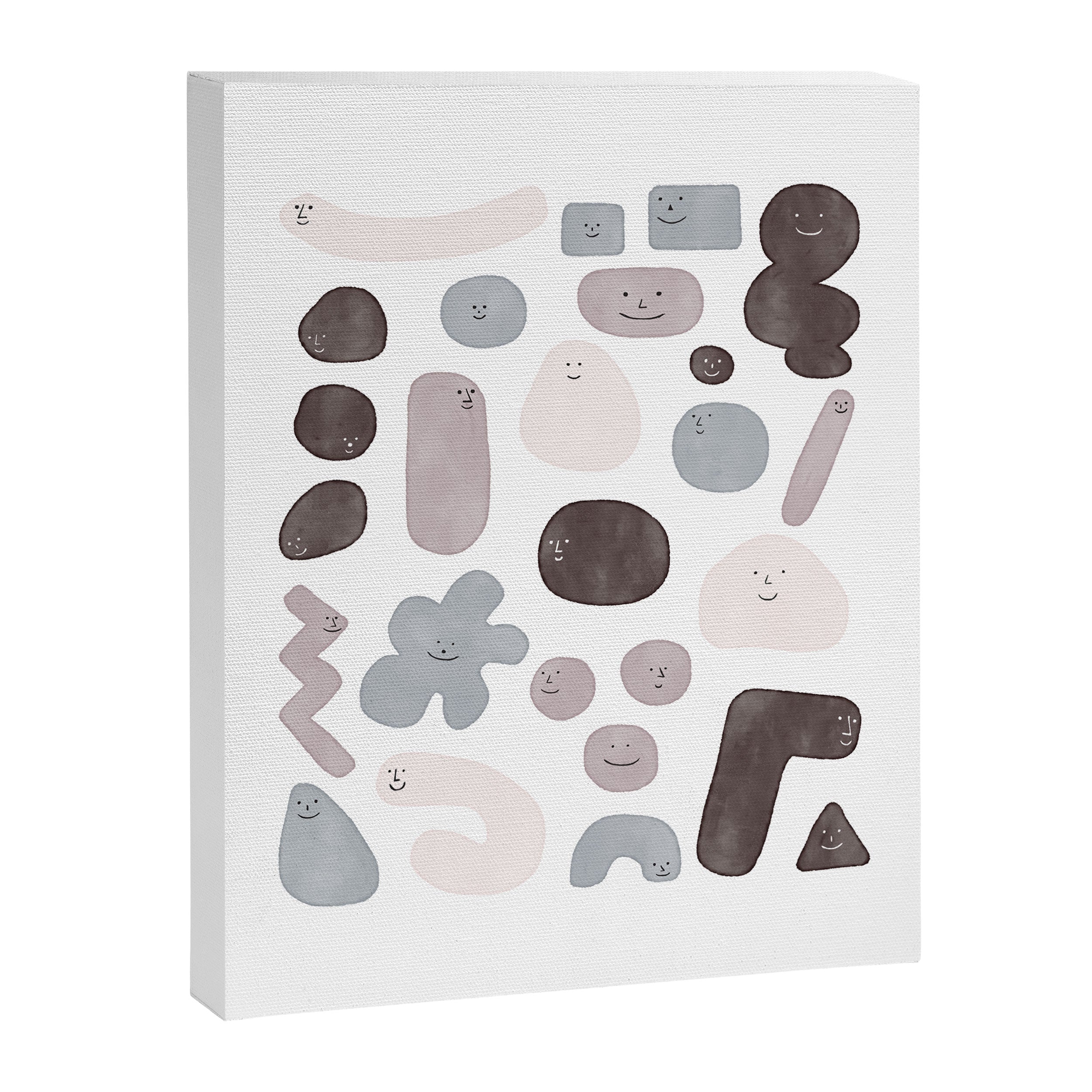 Happy Shapes Canvas Print Gallery Image 6