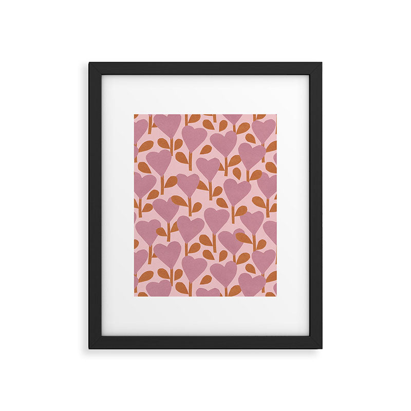 Heart Garden #1 Framed Art Print Gallery Image 6