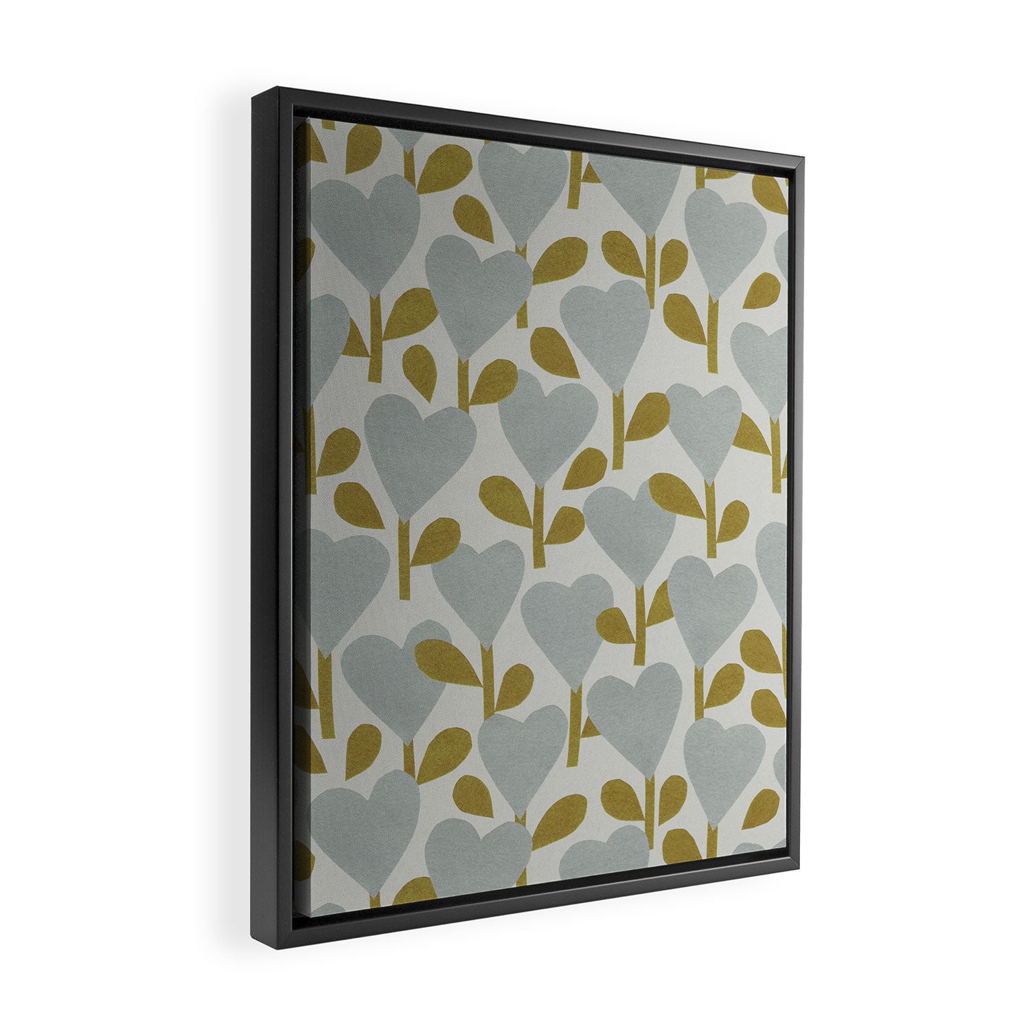 Heart Garden #2 Framed Canvas Print Gallery Image 2