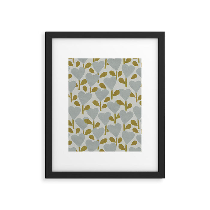 Heart Garden #2 Framed Art Print Gallery Image 1