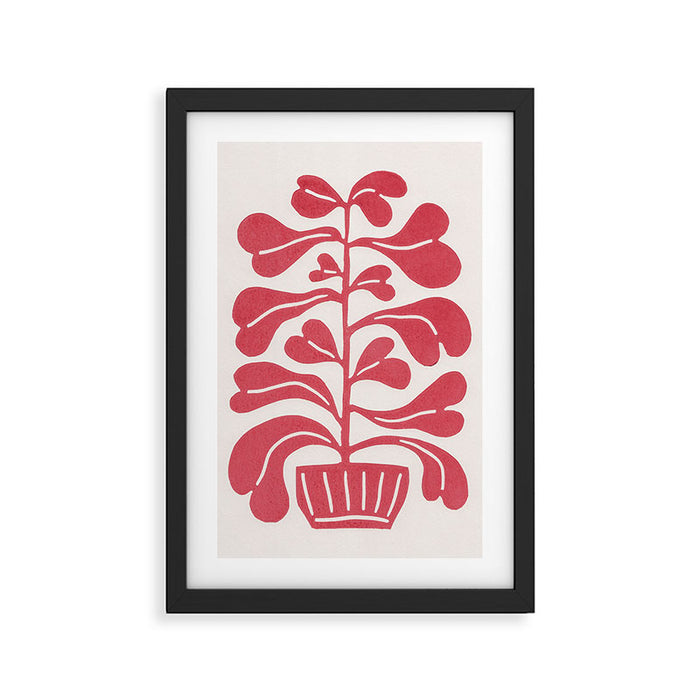 Heartleaf Plant Framed Art Print Gallery Image 1