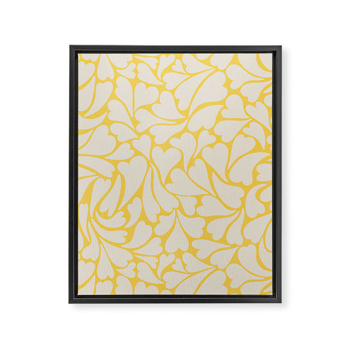 Hearts #1 Framed Canvas Print Gallery Image 1
