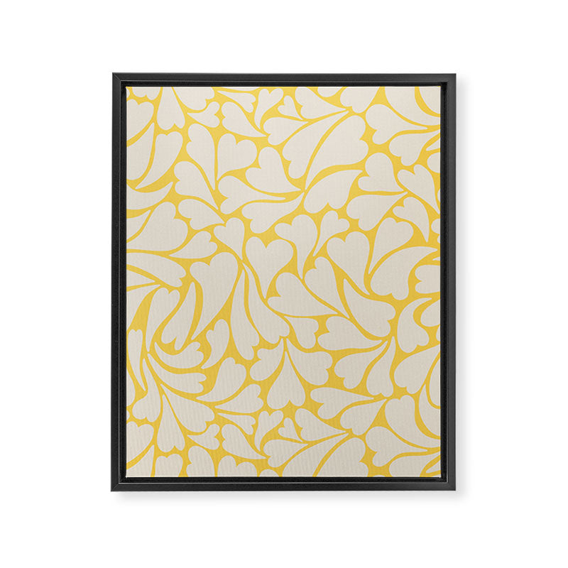 Hearts #1 Framed Canvas Print Gallery Image 6
