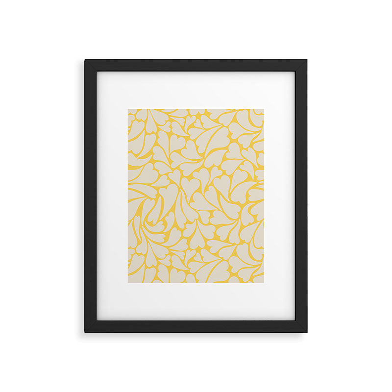 Hearts #1 Framed Art Print Gallery Image 5