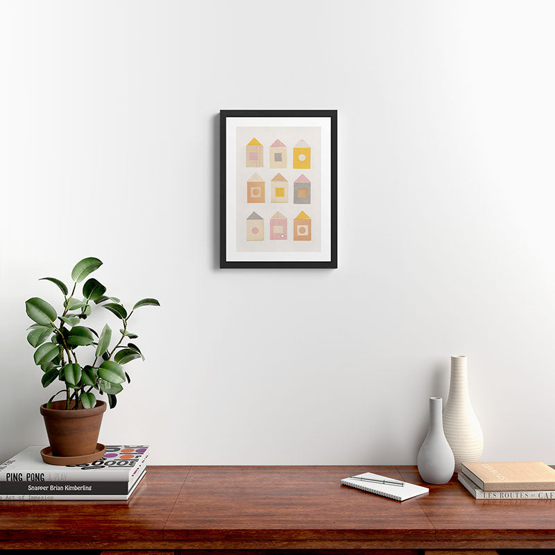 Hometown Framed Art Print Gallery Image 2