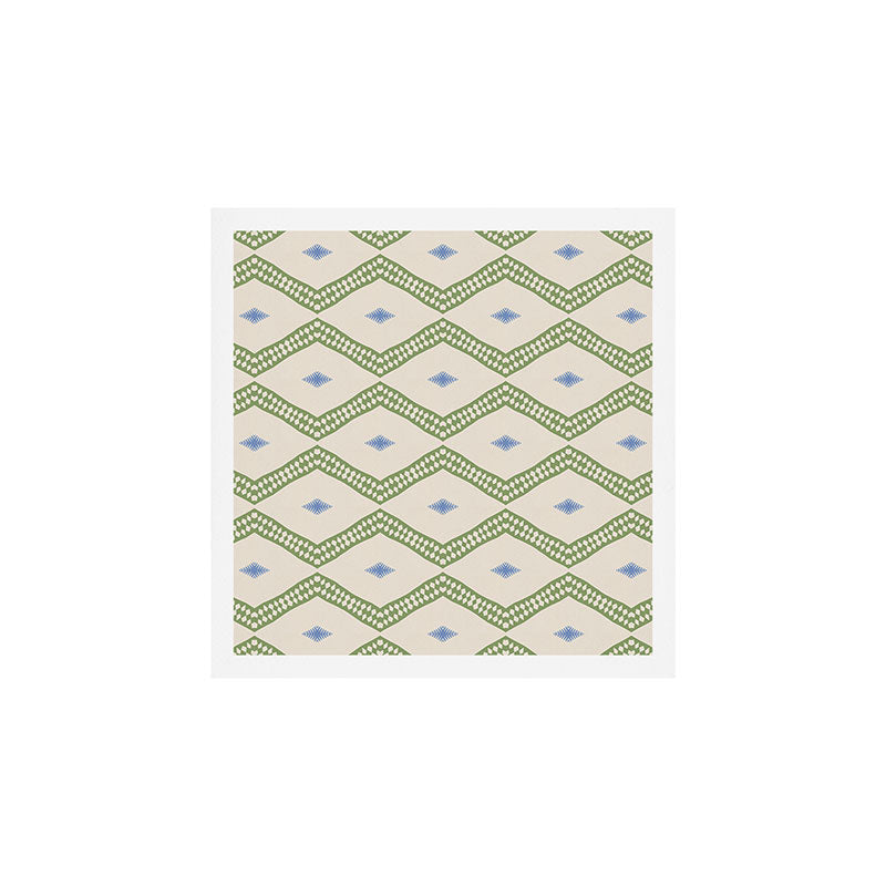 Ikat Hand-cut Pattern 3 Art Print Gallery Image 1