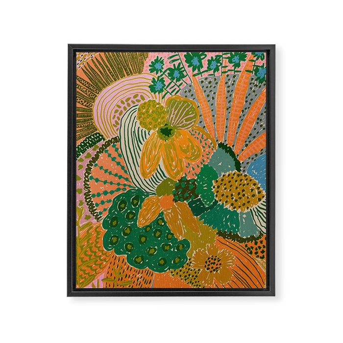 In Bloom #2 Framed Canvas Print Gallery Image 1