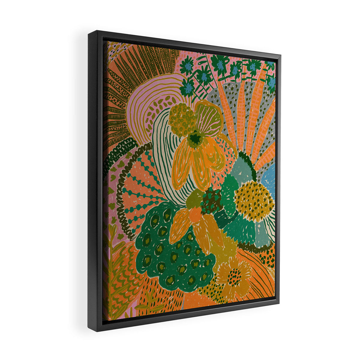 In Bloom #2 Framed Canvas Print Gallery Image 2
