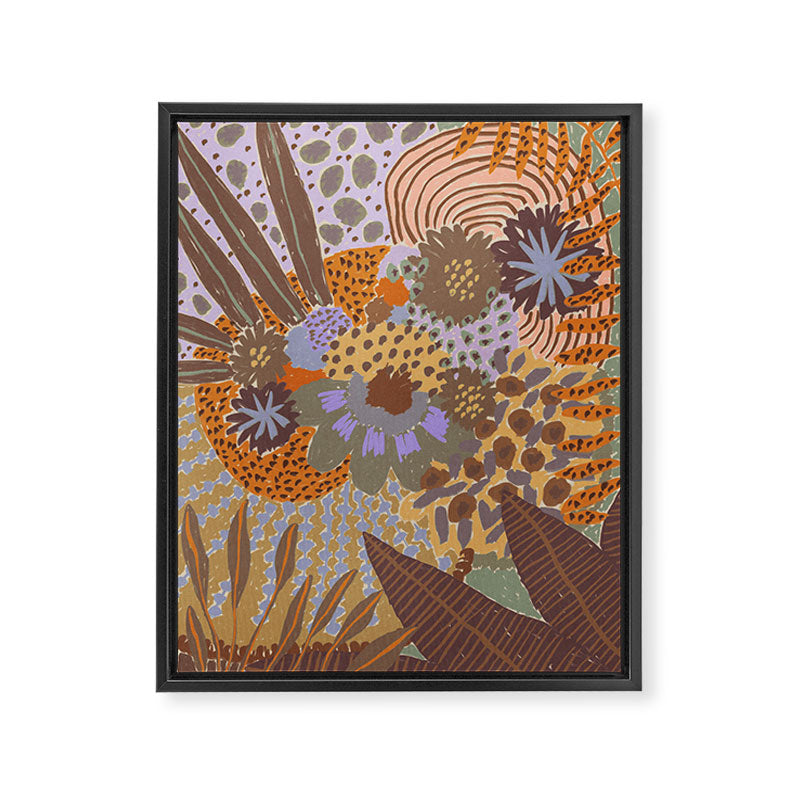 In Bloom #3 Framed Canvas Print Gallery Image 6