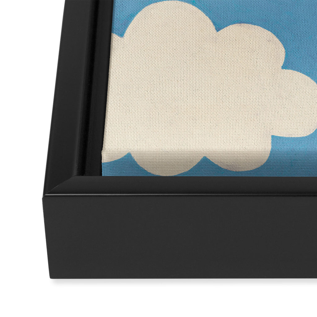 In the clouds Framed Canvas Print Gallery Image 3
