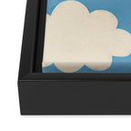 In the clouds Framed Canvas Print Gallery Image 3