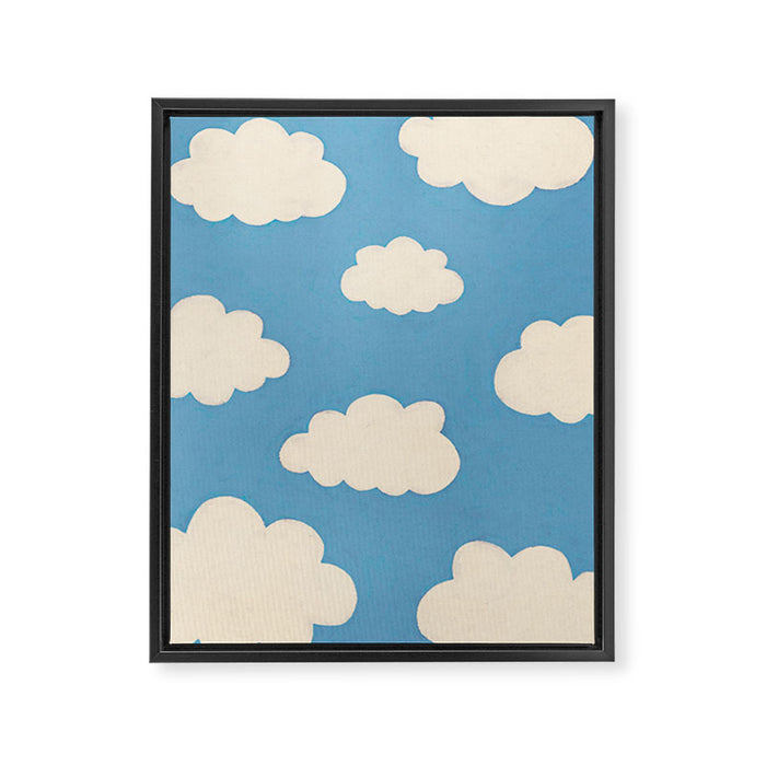 In the clouds Framed Canvas Print Gallery Image 1