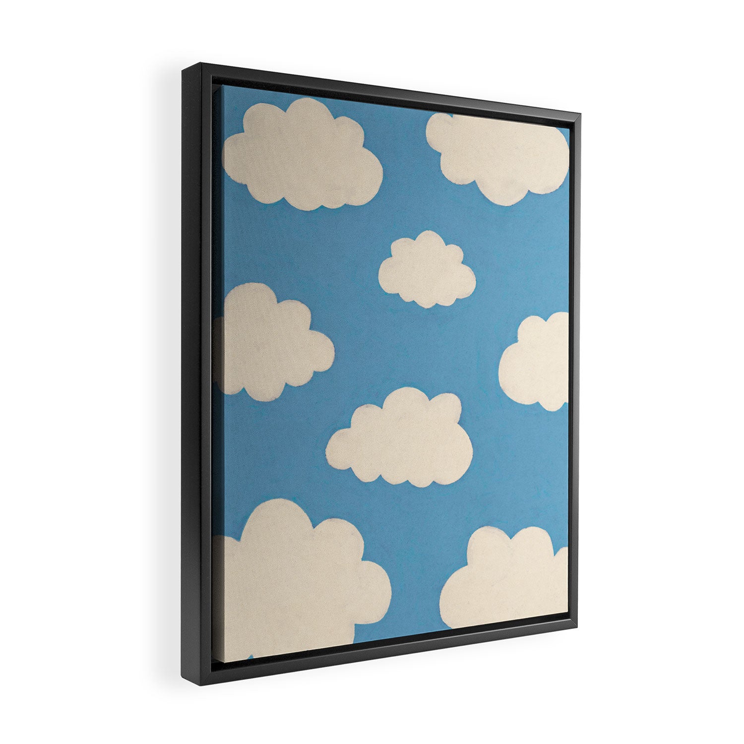 In the clouds Framed Canvas Print Gallery Image 2