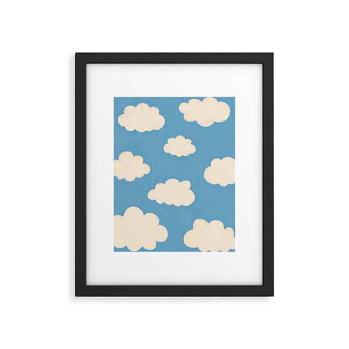 In the clouds Framed Art Print Gallery Image 1