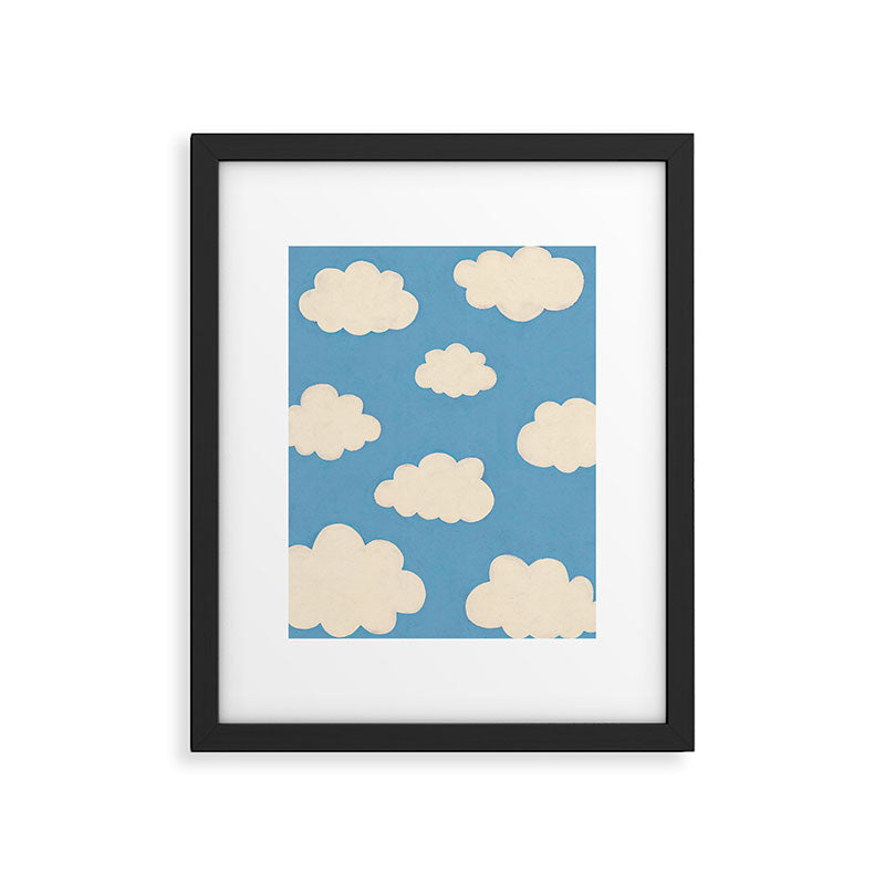 In the clouds Framed Art Print Gallery Image 4
