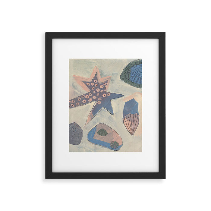 In the deep sea #1 Framed Art Print Gallery Image 1