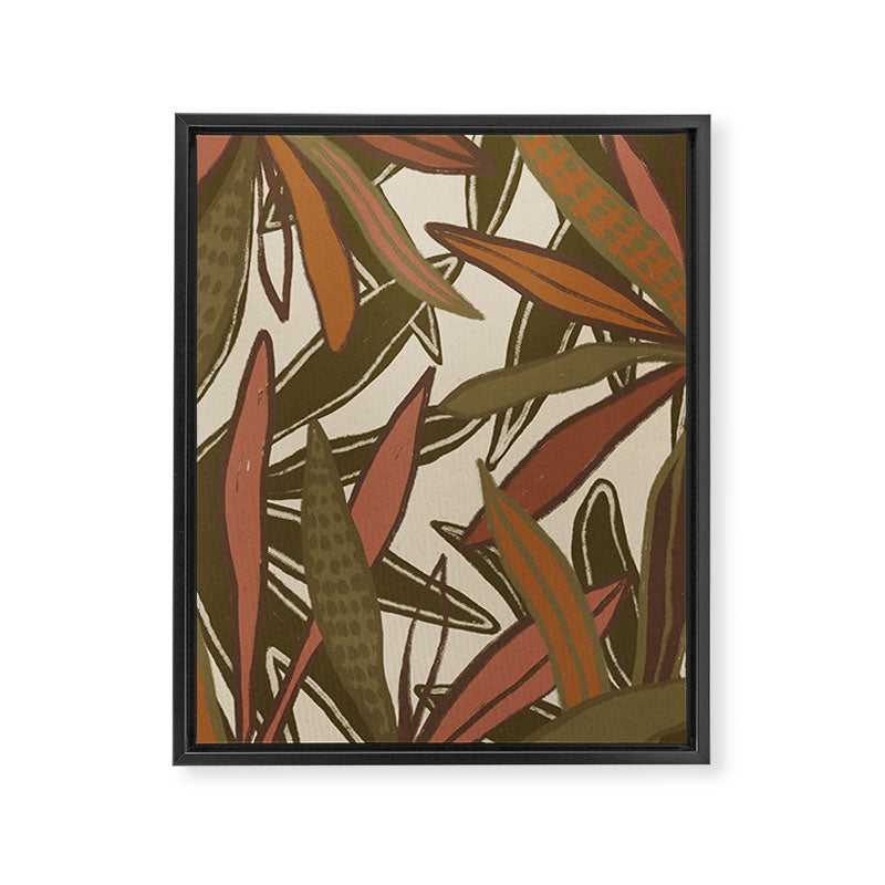 In the Jungle Framed Canvas Print Gallery Image 6