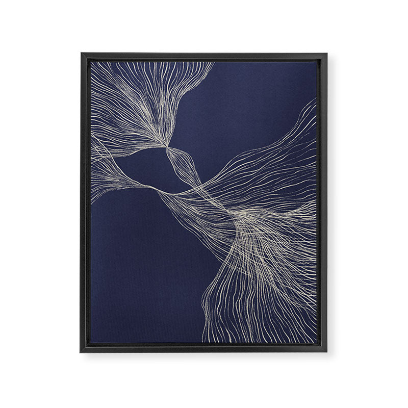 Interaction #1 Framed Canvas Print Gallery Image 6