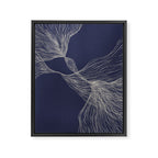 Interaction #1 Framed Canvas Print Gallery Image 6