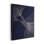 Interaction #1 Framed Canvas Print Gallery Image 2