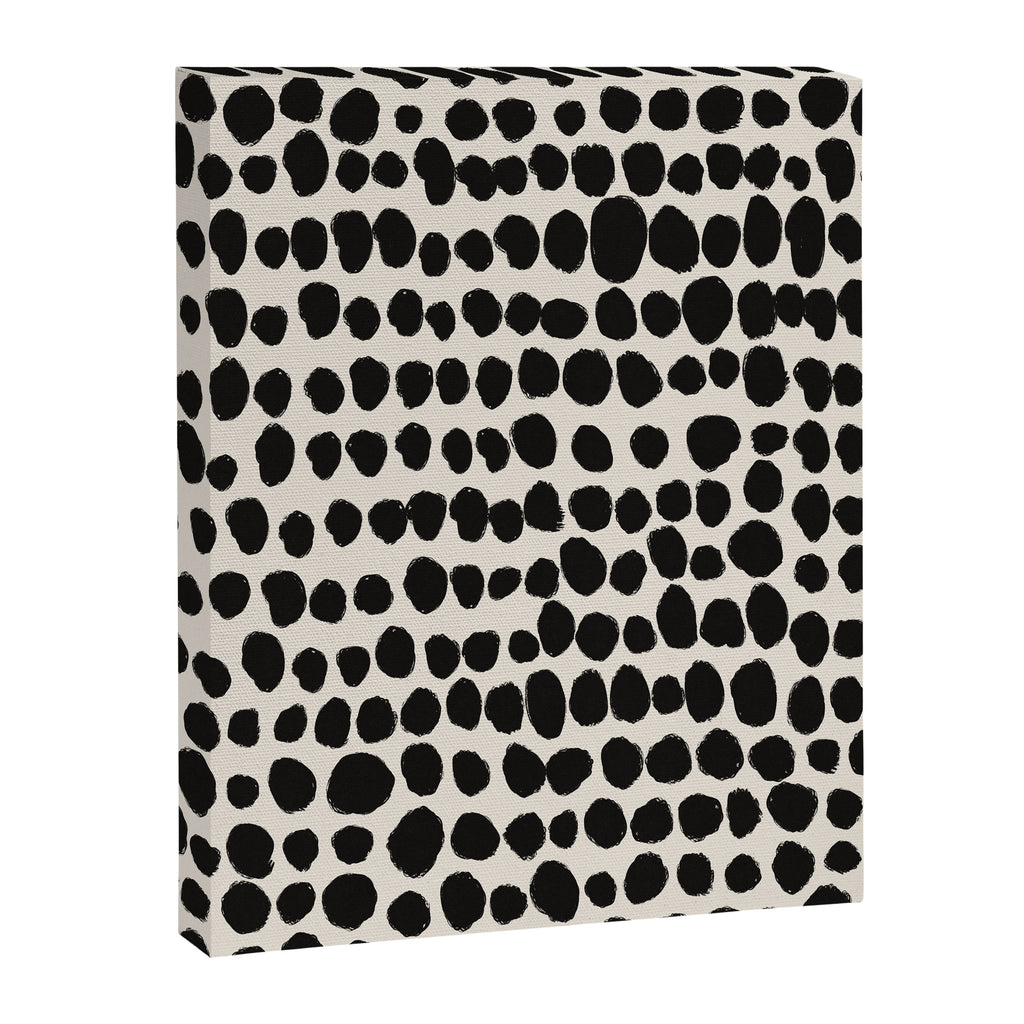 Irregular Polka Dot Pattern #1 Canvas Print Gallery Image 8