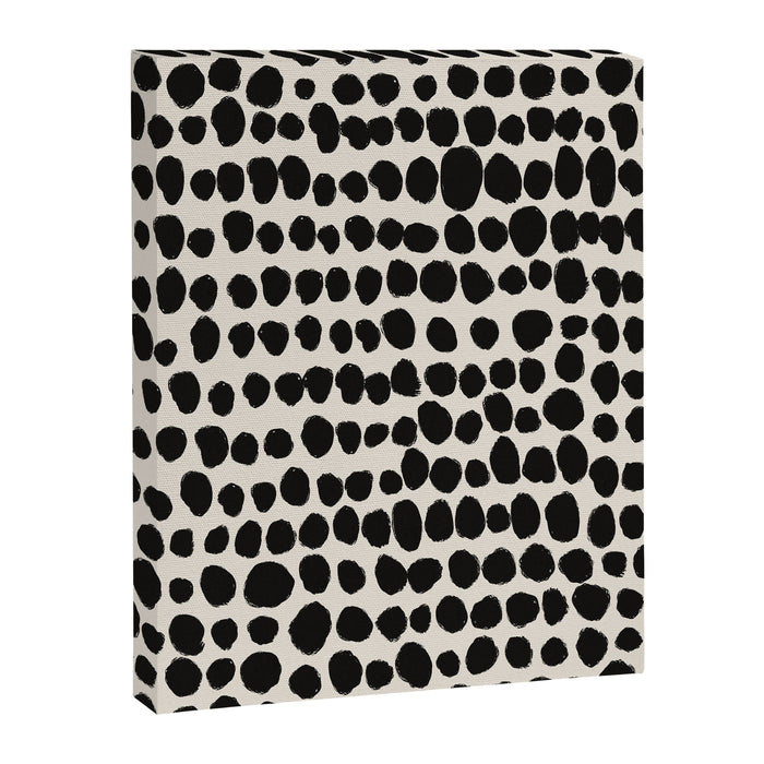 Irregular Polka Dot Pattern #1 Canvas Print Gallery Image 1
