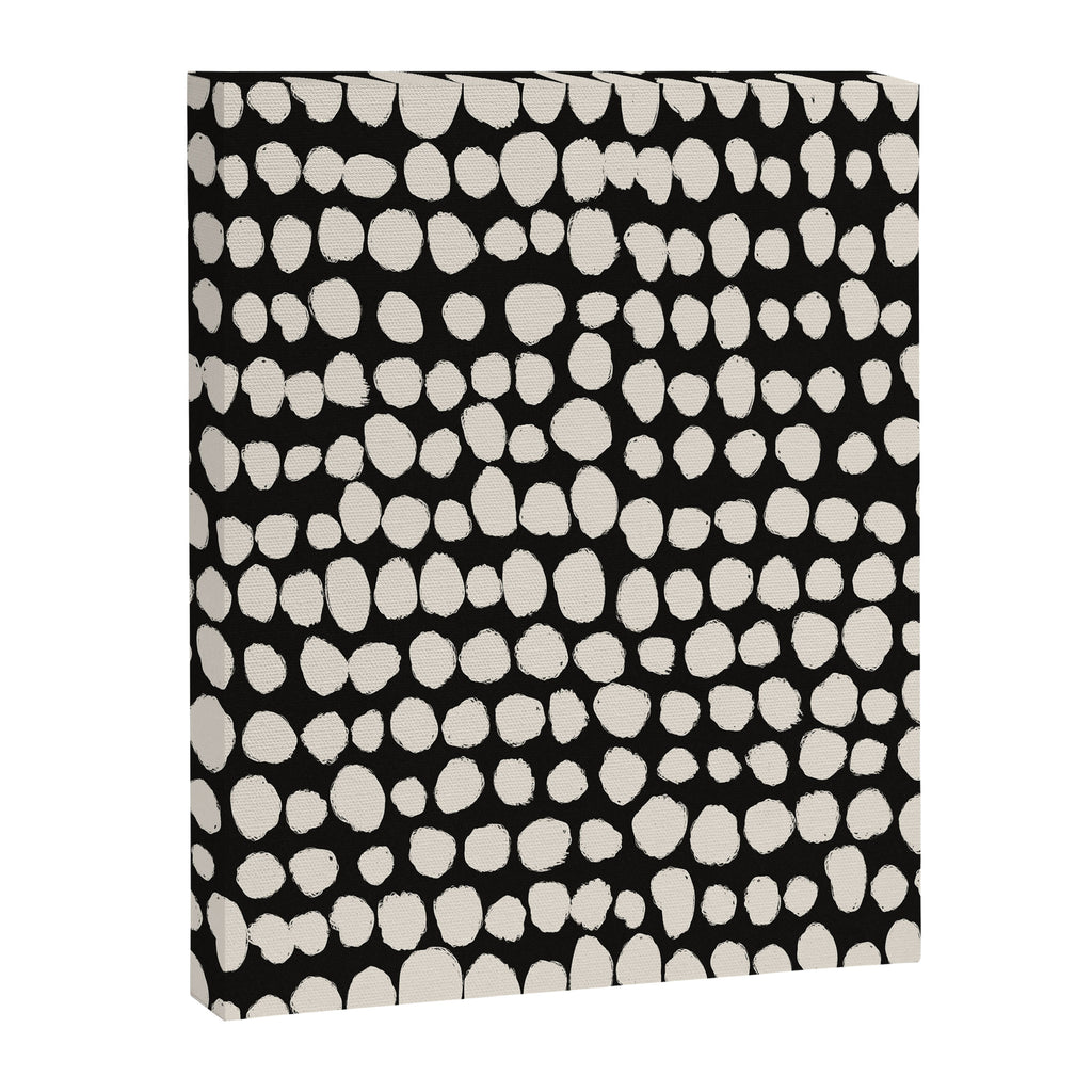 Irregular Polka Dot Pattern #2 Canvas Print Gallery Image 8