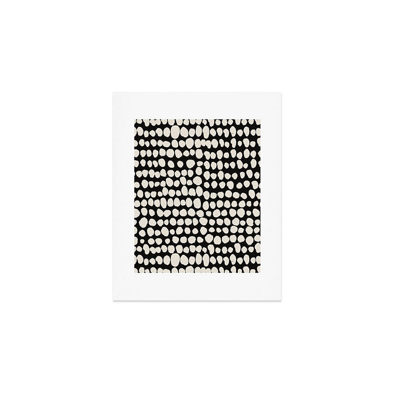Irregular Polka Dot Pattern #2 Art Print Gallery Image 1