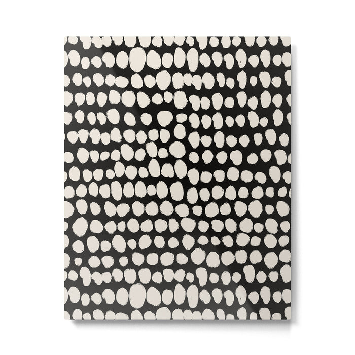 Irregular Polka Dot Pattern #2 Metal Print Gallery Image 1