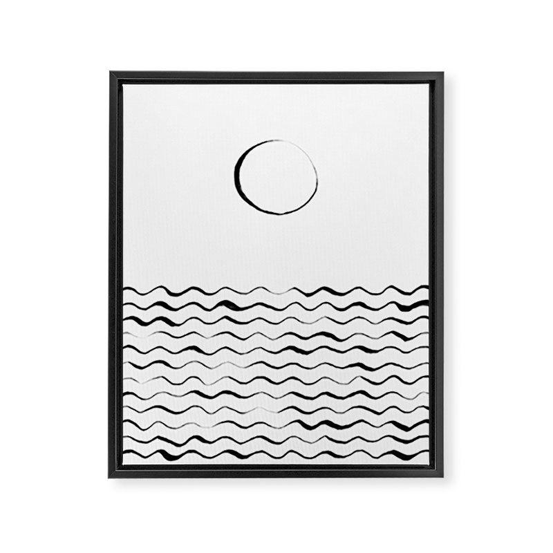 La Luna Framed Canvas Print Gallery Image 8