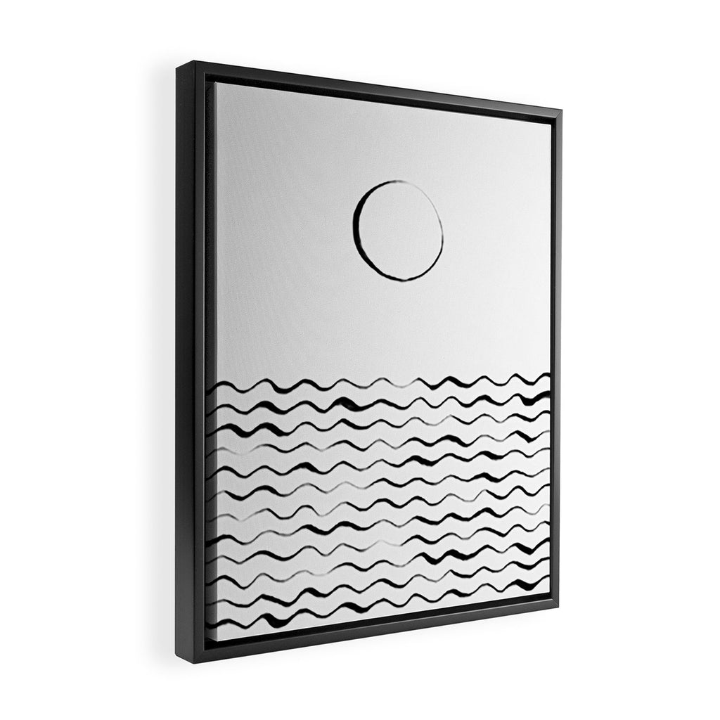 La Luna Framed Canvas Print Gallery Image 2