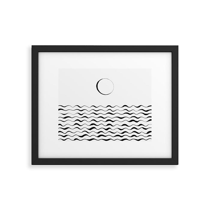 La Luna / Landscape Orientation Framed Art Print Gallery Image 1
