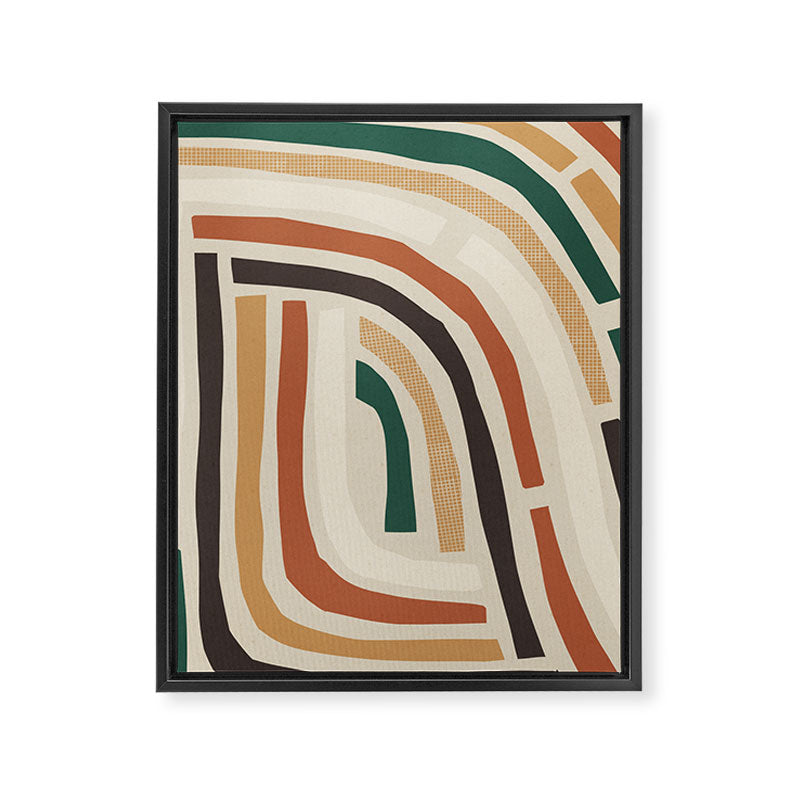 Labyrinth #1 Framed Canvas Print Gallery Image 6