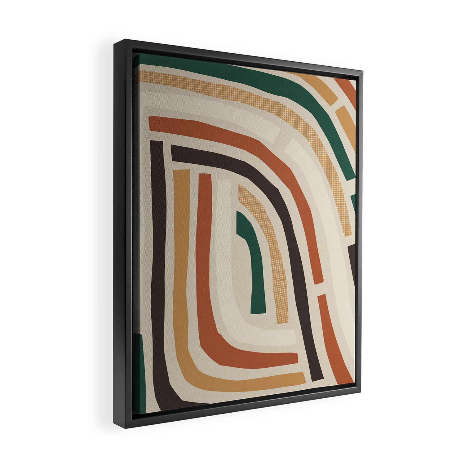 Labyrinth #1 Framed Canvas Print Gallery Image 2