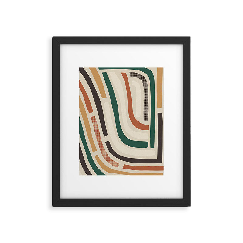 Labyrinth #2 Framed Art Print Gallery Image 4