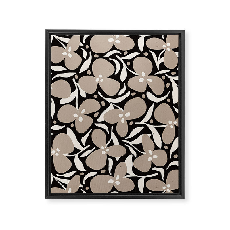 Lazy Florals #1 Framed Canvas Print Gallery Image 8