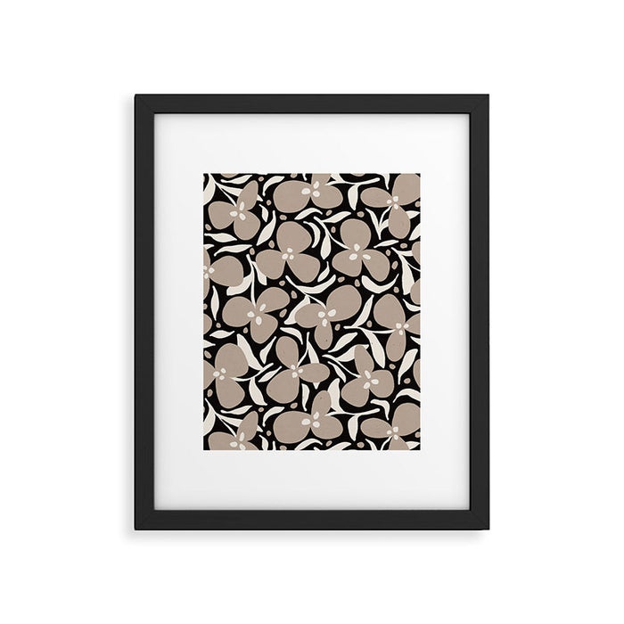 Lazy Florals #1 Framed Art Print Gallery Image 1