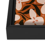 Lazy Florals #2 Framed Canvas Print Gallery Image 3