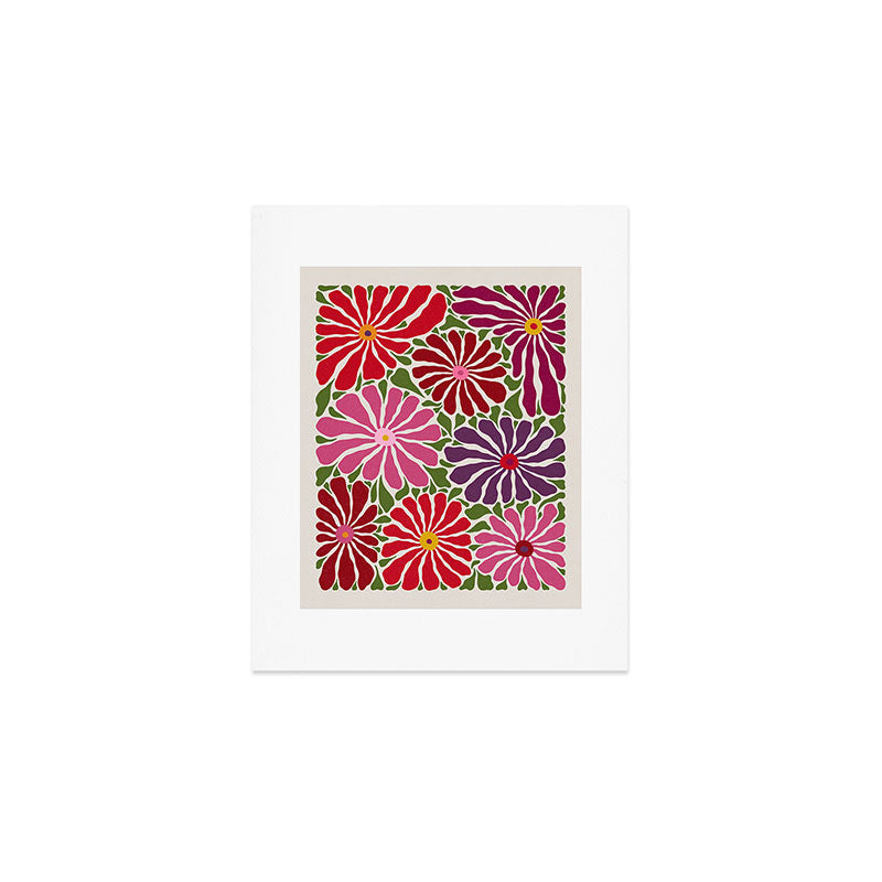 Lazy Florals #3 Art Print Gallery Image 1