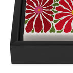 Lazy Florals #3 Framed Canvas Print Gallery Image 3