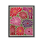 Lazy Florals #3 Framed Canvas Print Gallery Image 8