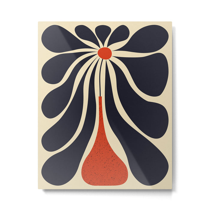 Lazy Flower Metal Print Gallery Image 1