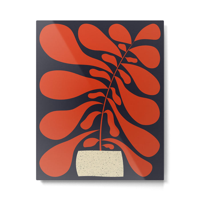 Lazy Plant #1 Metal Print Gallery Image 1