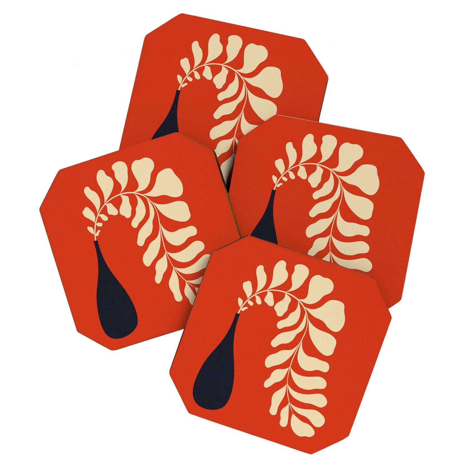 Lazy Plant #2 Coaster Gallery Image 1